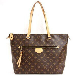 Louis Vuitton IENA Monogram Tote Shoulder Bag Brown